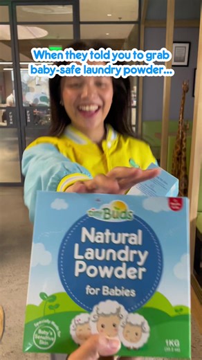 Baby-Safe Laundry Powder from Tiny Buds