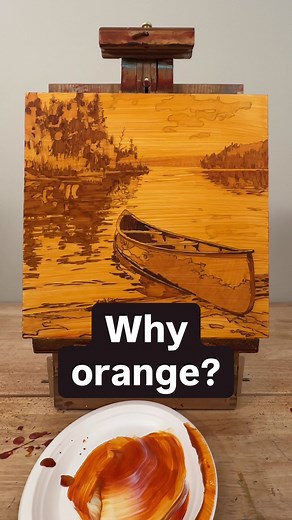 Why I Ground My Panel in Orange Before Painting