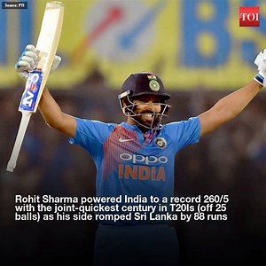 49K views · 89 reactions | #YearInReview2017: Rohit Sharma and David Miller struck two of the quickest T20I centuries of the year. A look back at few such T20I innings that made headlines in 2017 | The Times of India | Sports | Facebook