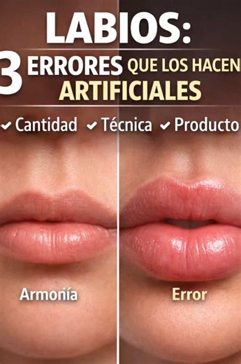 LABIOS. Te voy a decir algo que quizás incomoda… Los labios no se ven artificiales por el ácido. Se ven artificiales por cómo se usa. Después de años viendo resultados, estos son los 3 errores que más encuentro cuando un labio se ve “demasiado”: 1️⃣ Demasiada cantidad. El labio no necesita inflarse. Necesita armonizarse. 2️⃣ La misma técnica para todos. Cada labio tiene una anatomía distinta. No existe el molde universal. 3️⃣ Elegir mal el producto. No todos los ácidos hialurónicos hacen lo mism