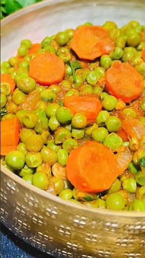 # BEST GREEN PEAS AND CARROTS RECIPE | easy + affordable