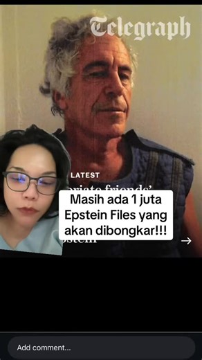 Clara Lue on Instagram: "1 juta files?! #epstein"