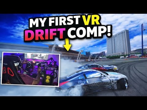 My first DRIFT COMP in VR!!