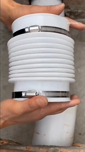 pvc 4 Inch flexible coupling #diy #yt #shorts