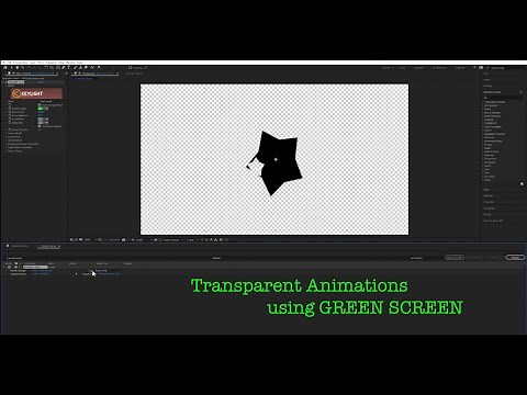 HOW TO: Create Transparent Animation Using Green Screen | Adobe Animate & After Effects | RoxXandra
