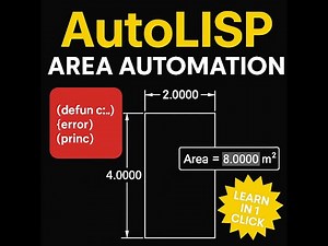 AutoLISP: Tutorial Automate Area Fields in Tables & MText with ( A2F )