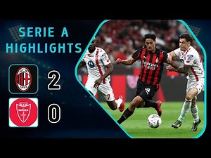 AC Milan vs Monza | 2-0 | Highlights | Serie A 2024-25 | milan monza
