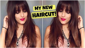 20K views · 534 reactions | All about my New Haircut with a Fringe and Long Layers.. Haircut Tips for Medium To Long Hair! | Knot Me Pretty | Facebook