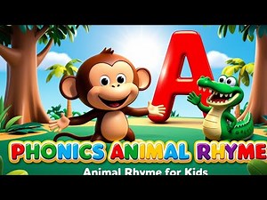 "ABC Animal Song for Kids: Fun & Educational Nursery Rhyme Adventure!"