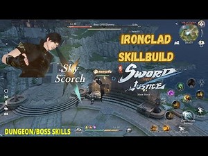 Ironclad| PVP, PVE , Dungeon/Boss Skillbuilds - Review |Sword of Justice|