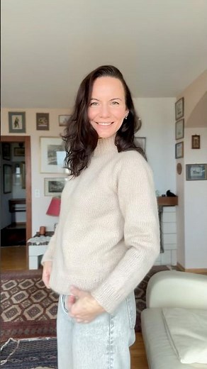 The softest sweater I’ve ever made 🥰 The full tutorial is live on the channel!