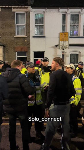 Spurs Fans Clash with Arsenal Supporter Outside Tottenham Stadium