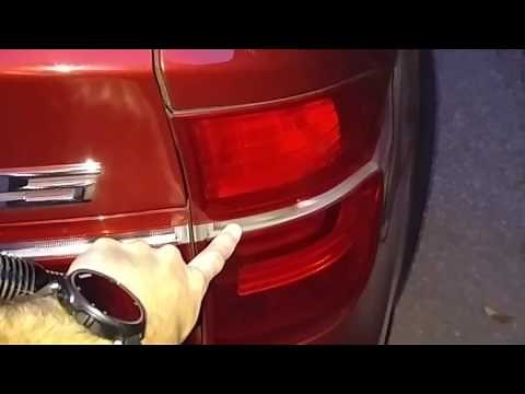 BMW X5 E70 Rear bulb replacemnt