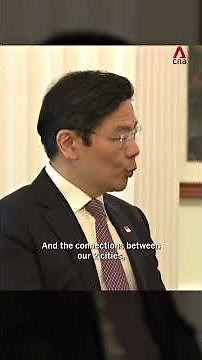 PM Wong lauds 'healthy competition' between Singapore and Hong Kong