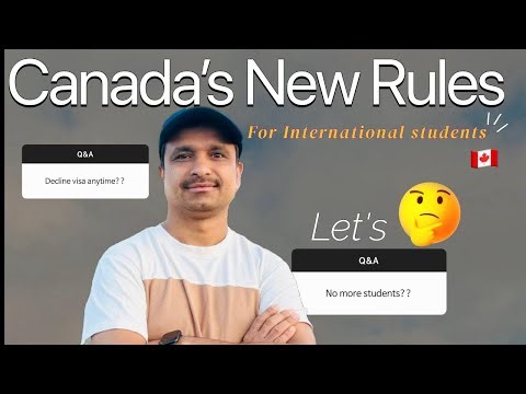 BREAKING: Canada’s New Student Visa Rules 2025! Big Changes Ahead