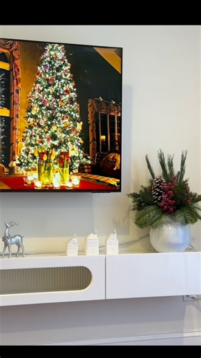 @blinspired on Instagram: "Clutter-free, sleek, and ready to mount ✨ The Velina Floating Media Console transforms your space instantly! 🖤 #ModernLiving #HomeGoals"