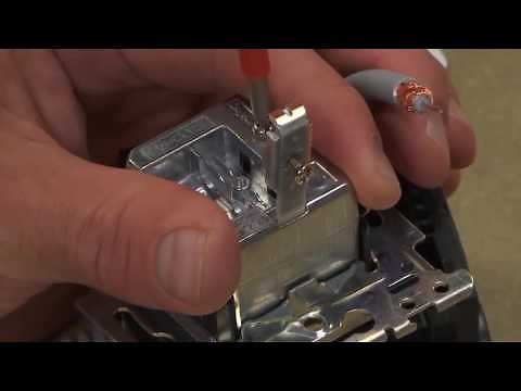 Comment installer une prise coax?