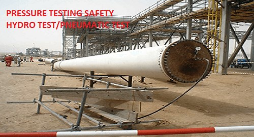 HYDRO/PNEUMATIC TESTING SAFETY RLS HUMAN CARE