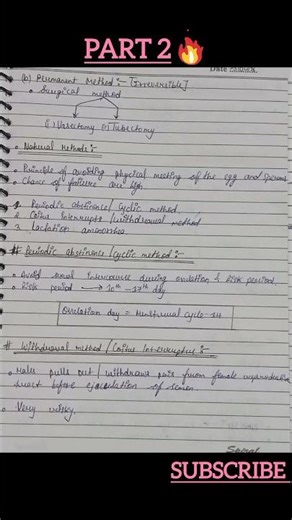 #biology Part 2 chapter 3 Reproductive Health