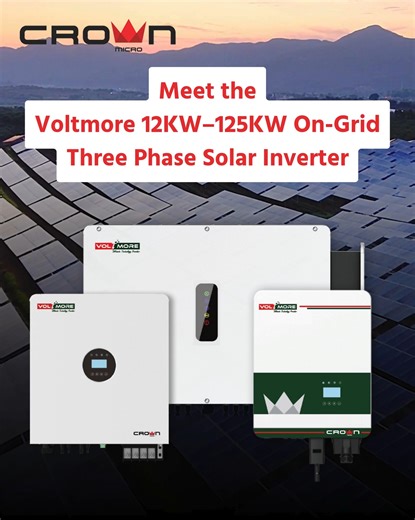 𝐔𝐧𝐬𝐭𝐚𝐛𝐥𝐞 𝐩𝐨𝐰𝐞𝐫 𝐬𝐡𝐨𝐮𝐥𝐝𝐧’𝐭 𝐬𝐥𝐨𝐰 𝐝𝐨𝐰𝐧 𝐲𝐨𝐮𝐫 𝐛𝐮𝐬𝐢𝐧𝐞𝐬𝐬. Switch to a smarter solar solution with 𝐕𝐨𝐥𝐭𝐦𝐨𝐫𝐞 𝟏𝟐𝐊𝐖–𝟏𝟐𝟓𝐊𝐖 On-Grid Three Phase Solar Inverter. Why Voltmore is a Game-Changer: ✔ Lower electricity bills ✔ Reliable on-grid performance ✔ IP66 protection ✔ 10 years warranty ✔ BSTI approved & SREDA enlisted Choose power you can depend on. 𝐓𝐨 𝐂𝐨𝐧𝐭𝐚𝐜𝐭 𝐂𝐫𝐨𝐰𝐧 𝐌𝐢𝐜𝐫𝐨 𝐆𝐥𝐨𝐛𝐚𝐥 𝐁𝐚𝐧𝐠𝐥𝐚𝐝𝐞𝐬𝐡: 𝐏𝐡𝐨𝐧𝐞: 8801805114923 �