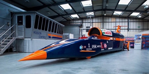 Rocket Technology Could Help This Car Go 1,000 MPH And Break The World Record