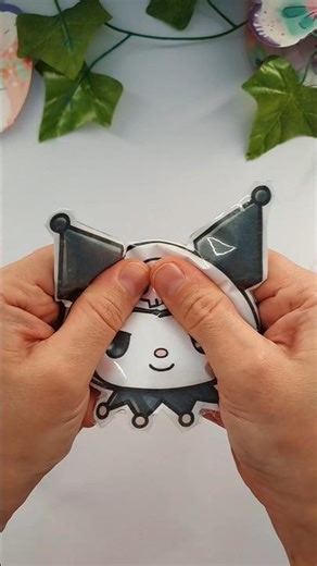 Easy DIY Kuromi Squishy | How to Make a Paper Squishy