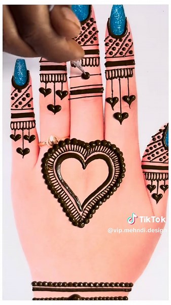 Easy Arabic Mehndi Design Tutorial for Beginners