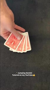 Magic Card Trick Tutorial - Jumping Gemini can be found on my YouTube channel and new Magic tricks you won’t find anywhere else can be found at TheBestMagicShop.com 👍🪄 #magic #magician #tutorial | Best Magic