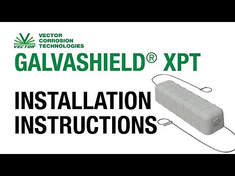 Galvashield® XPT Embedded Galvanic Anode - Installation