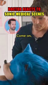 Doctor Reacts to Sonic the Hedgehog Movie Medical Scenes | Doctor ER