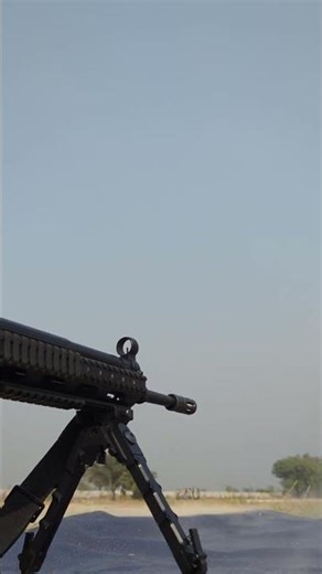 FN M16#223 rifle target shooting