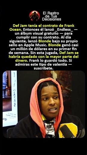 Cómo Frank Ocean Engañó a un Gigante Musical — y Se Quedó con Millones 🎶💰