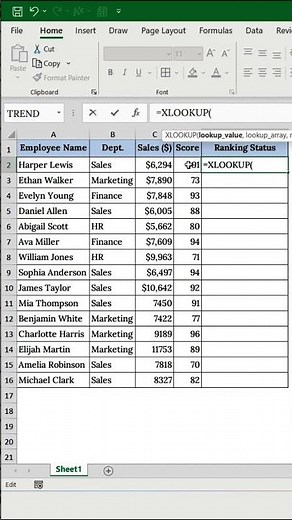 Stop Ranking Manually! Excel Can Do It in 1 Formula