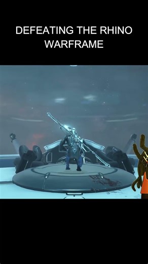 Defeating The Rhino Warframe #shorts