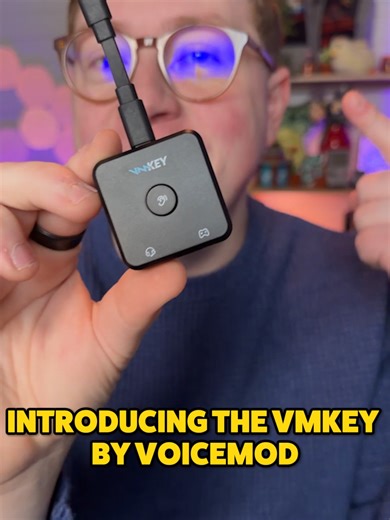 Console gaming just hit the next level 👀🎮 with the Voicemod Key: console voice changer and soundboard device. Compatible with PS5, Xbox and Nintendo Switch 2 #consolegaming #gamingsetup #gamingaccessories