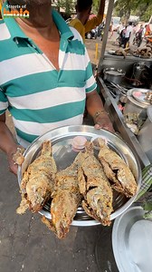 Goat Fish Palu Making In Kolhapur Cbs Bus Stand #food | StreetsofIndia