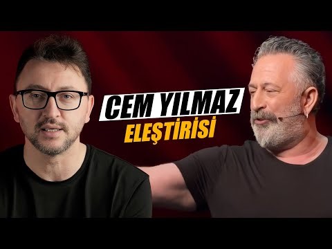 İSPATLARIYLA CEM YILMAZ ELEŞTİRİSİ