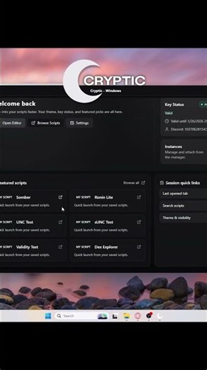 Using the BEST Roblox EXECUTOR (Cryptic)