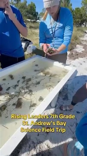 7th Grade St. Andrew's Bay Science Fieldwork | Rising Leaders Academy