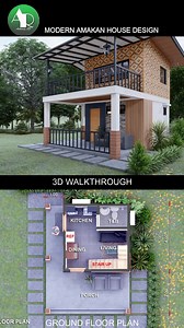 Modern Amakan House Design 5X6 M.🏠💚💚💚 #amakanhousedesign #modernamakanhousedesign | Arkiricz 3D 2.0