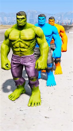 Hulk Brothers vs Red Hulk Brothers – WHO WINS? 😱💥 #shorts