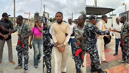 A Must Watch: Mr Bisi agreed to sign the undertaking, so he can be release from police custody. | MC Reality.