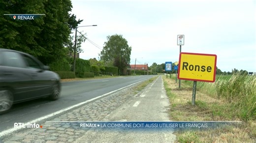 La commune de Renaix doit afficher tous ses panneaux dans les 2 langues