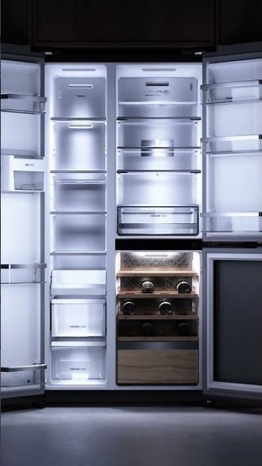 New Teka Fridge with Wine Cooler