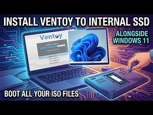 How to Install Ventoy on Internal SSD alongside Windows to Boot Multiple ISO Files