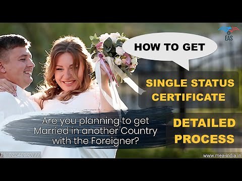 HOW TO GET YOUR SINGLE STATUS CERTIFICATE IN INDIA | how to get your unmarried affidavit in India