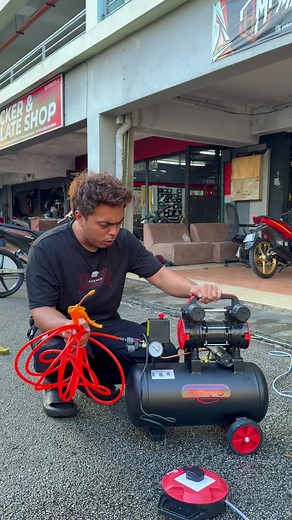 Compressor Angin Senyap dan Kuat untuk Bengkel Rumah