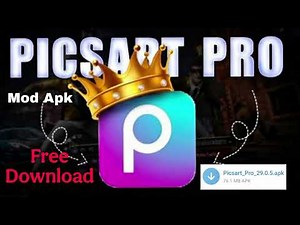 Picsart Pro Mod Apk + Unlock all free download terbaru apk