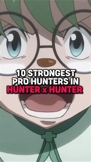 10 Strongest Pro Hunters in Hunter x Hunter 💪 #hunterxhunter #anime