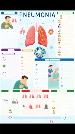 🫁 Pneumonia Explained | Signs, Symptoms, Causes, Treatment & Prevention